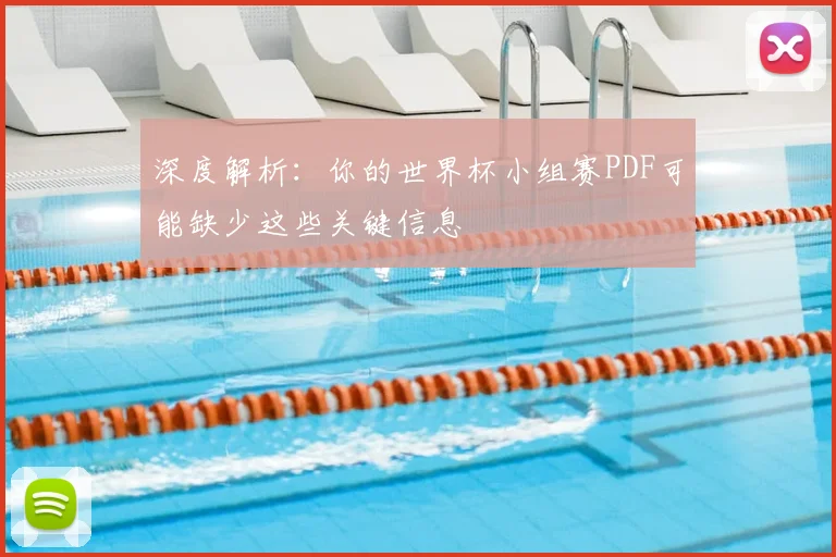 深度解析:你的世界杯小组赛PDF可能缺少这些关键信息