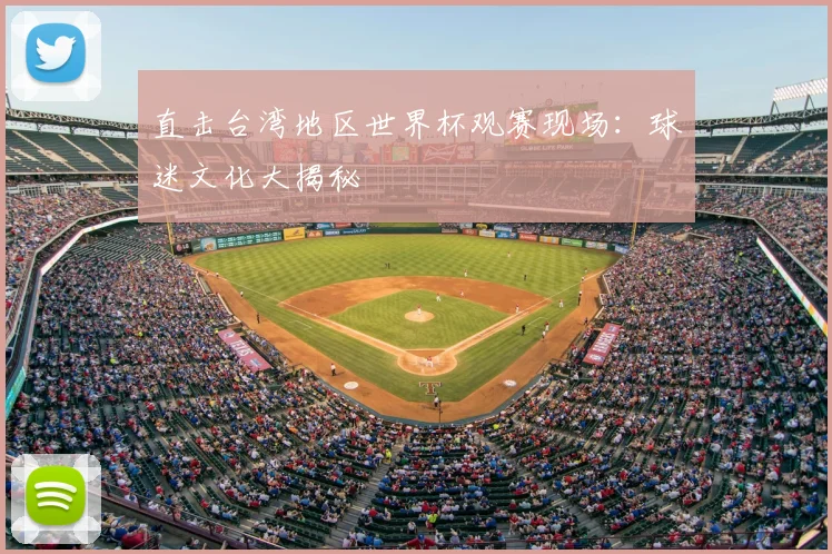直击台湾地区世界杯观赛现场:球迷文化大揭秘